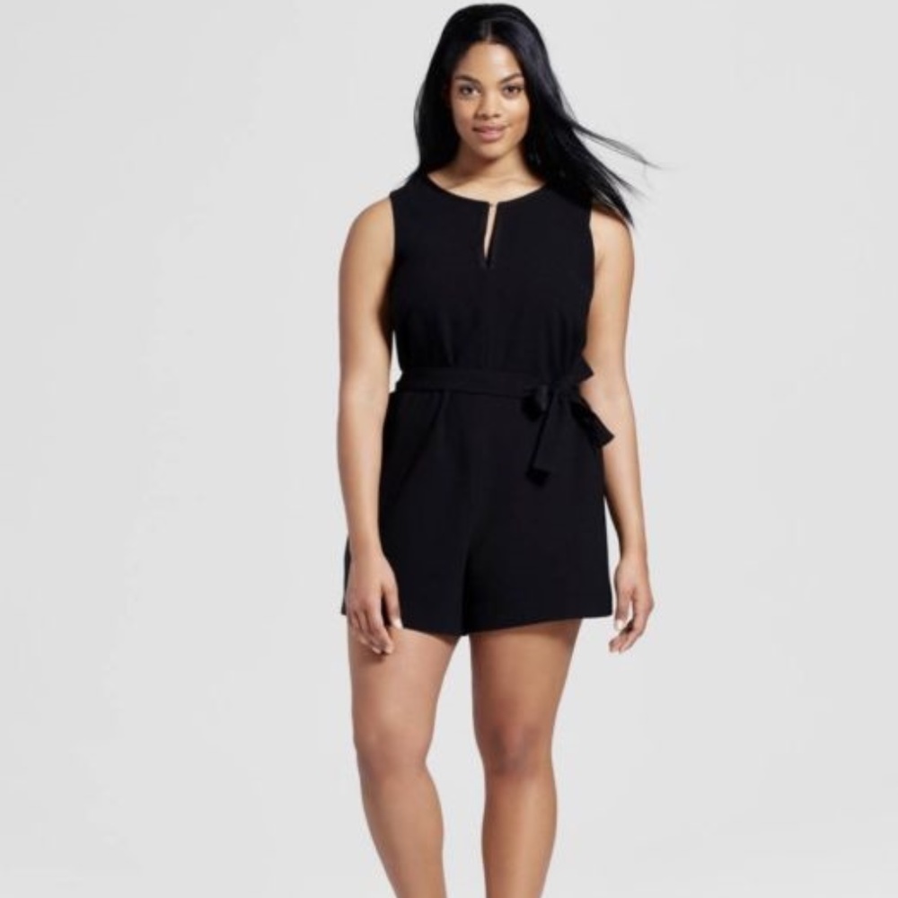 VICTORIA BECKHAM PLUS SIZE ROMPER